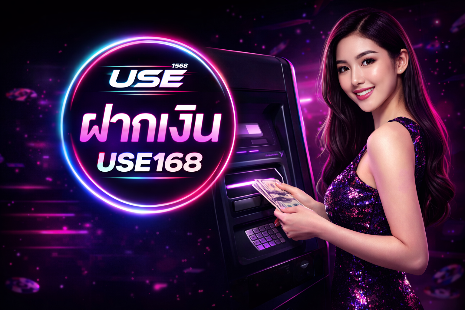 ฝากเงิน USE168